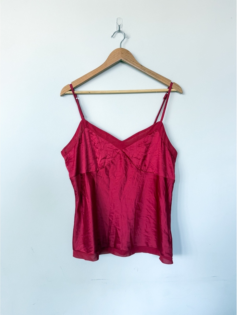 Y2K Babydoll Mesh Lined Tank Top Silky Apt 9 Going Out Party Cocktail